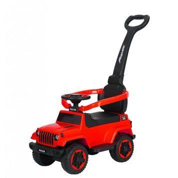 Каталка-толокар Spoko SP-219 2в1 с родительской ручкой красный (42400192) 42400192 фото