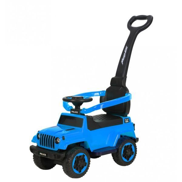 Каталка-толокар Spoko SP-219 2в1 с родительской ручкой синий (42400193) 42400193 фото