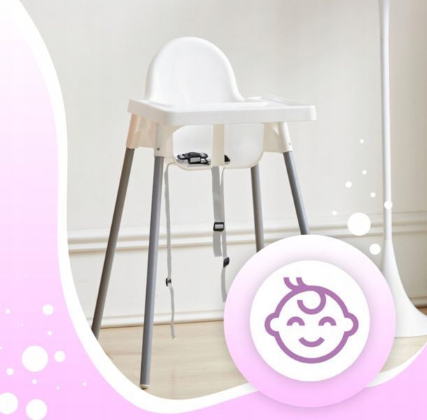 Стульчик для кормления детей SPOKO SP-601 белый (42401098) 42401098 фото