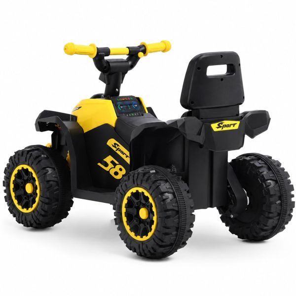 Детская машинка каталка толокар Spoko SP-925 желтый (42401034) 42401034 фото