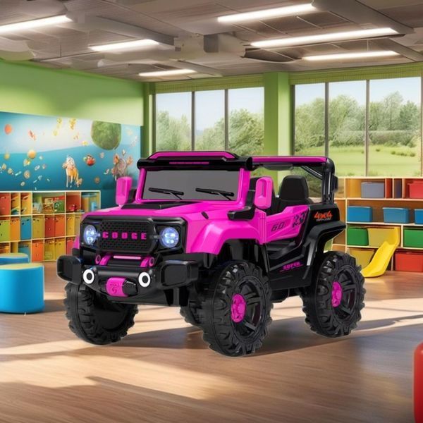 Детский электромобиль 4х4 Spoko SP-V70 розовый (42401057) 42401057 фото