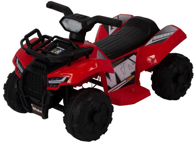 Дитячий електроквадроцикл Spoko MLY-518 червоний (42300205) 42300205 фото