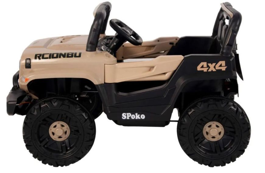 Детский электромобиль Spoko SP-V80 хаки (42300214) 42300214 фото